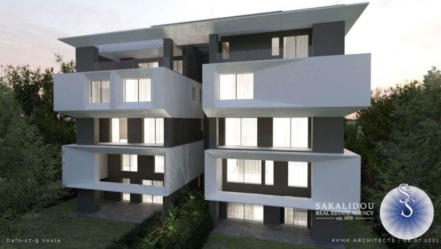 MINIMAL DESIGN  APARTMENT UNDER CONSTRUCTION IN VOULA DOWN TOWN  